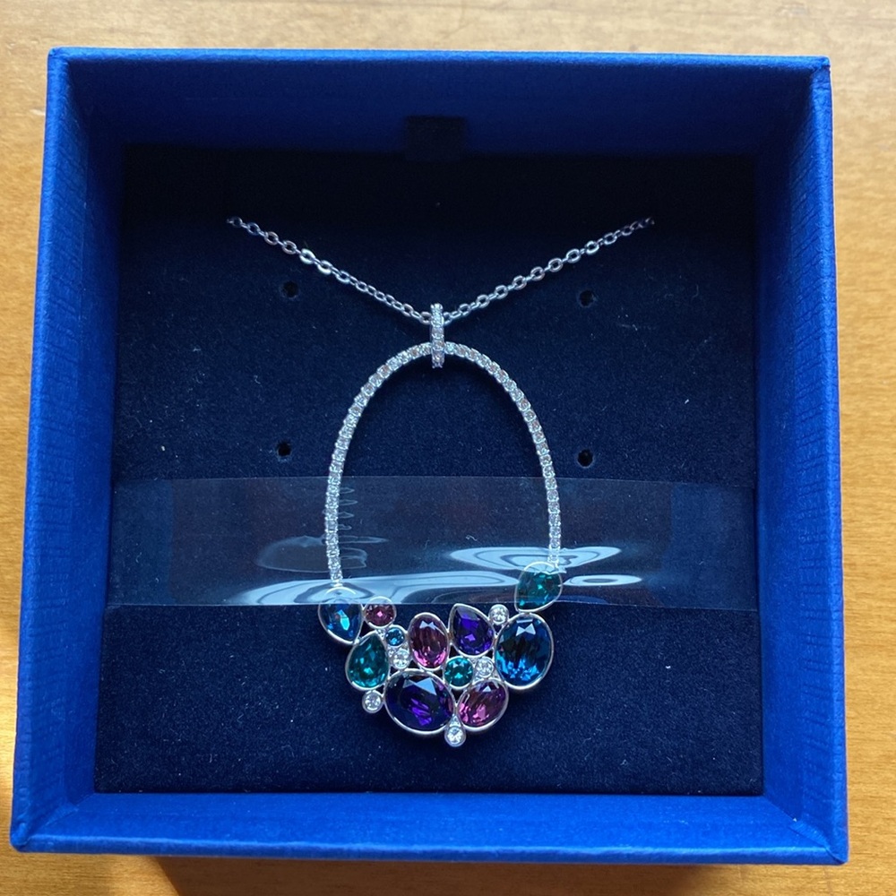 Swarovski Necklace Branch Pendant (multicolor)